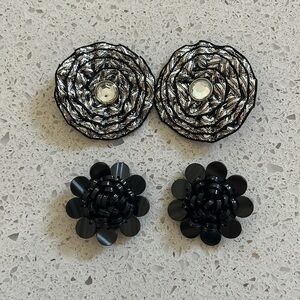 Silver and Black Snaps